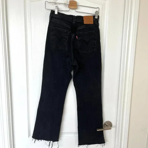 Levi's Women's Black Boot Cut Jeans - Picture 6 of 10